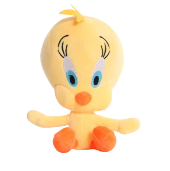 Nuevo 20cm clásico Looney Tunes insectos conejito de dibujos animados muñeco de peluche Tweety ciclón narcido figura de juguete de peluche regalos para niños