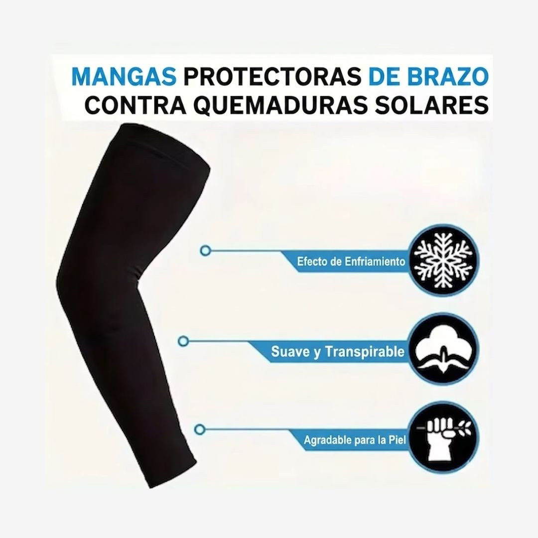 Par de fundas de protección solar transpirables