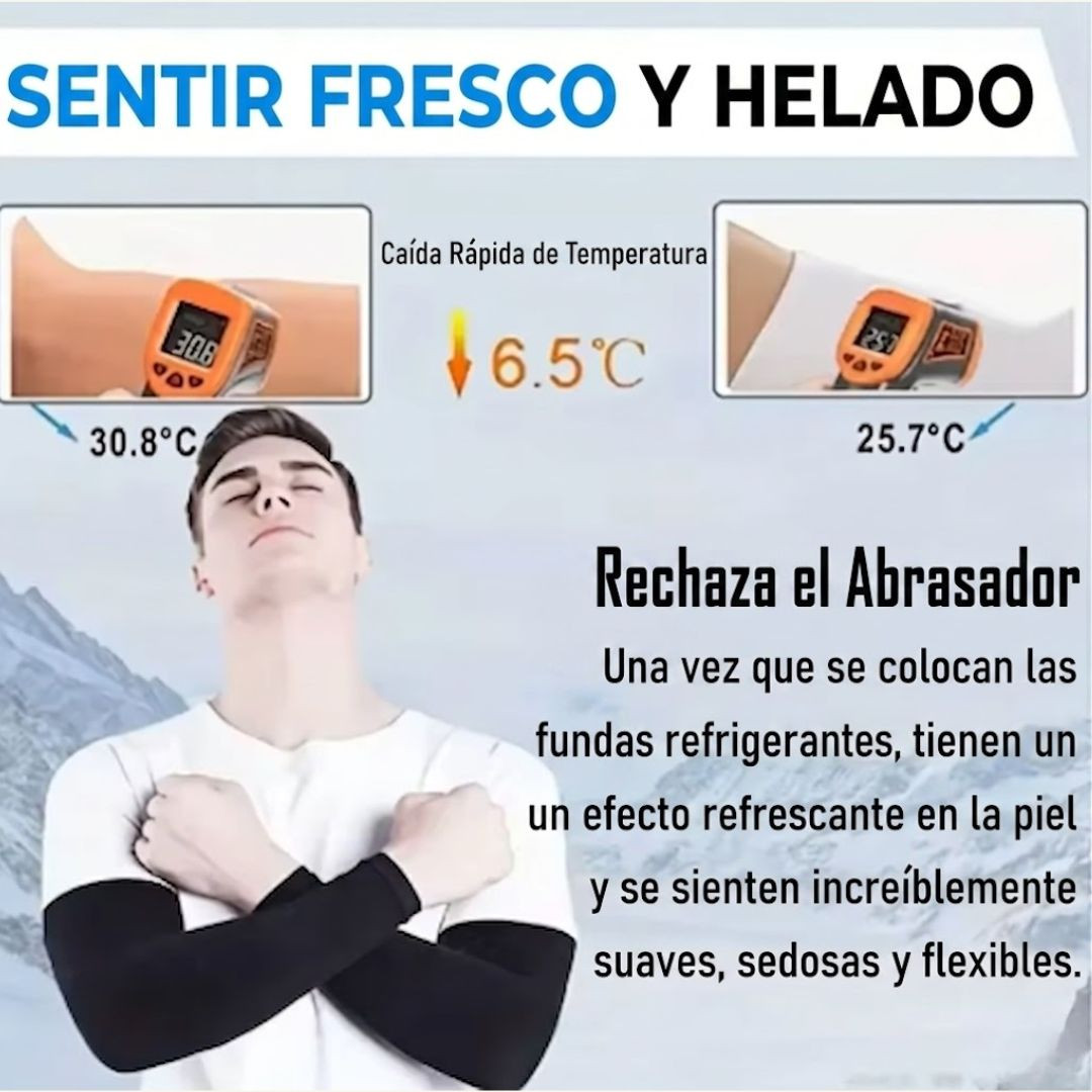 Par de fundas de protección solar transpirables