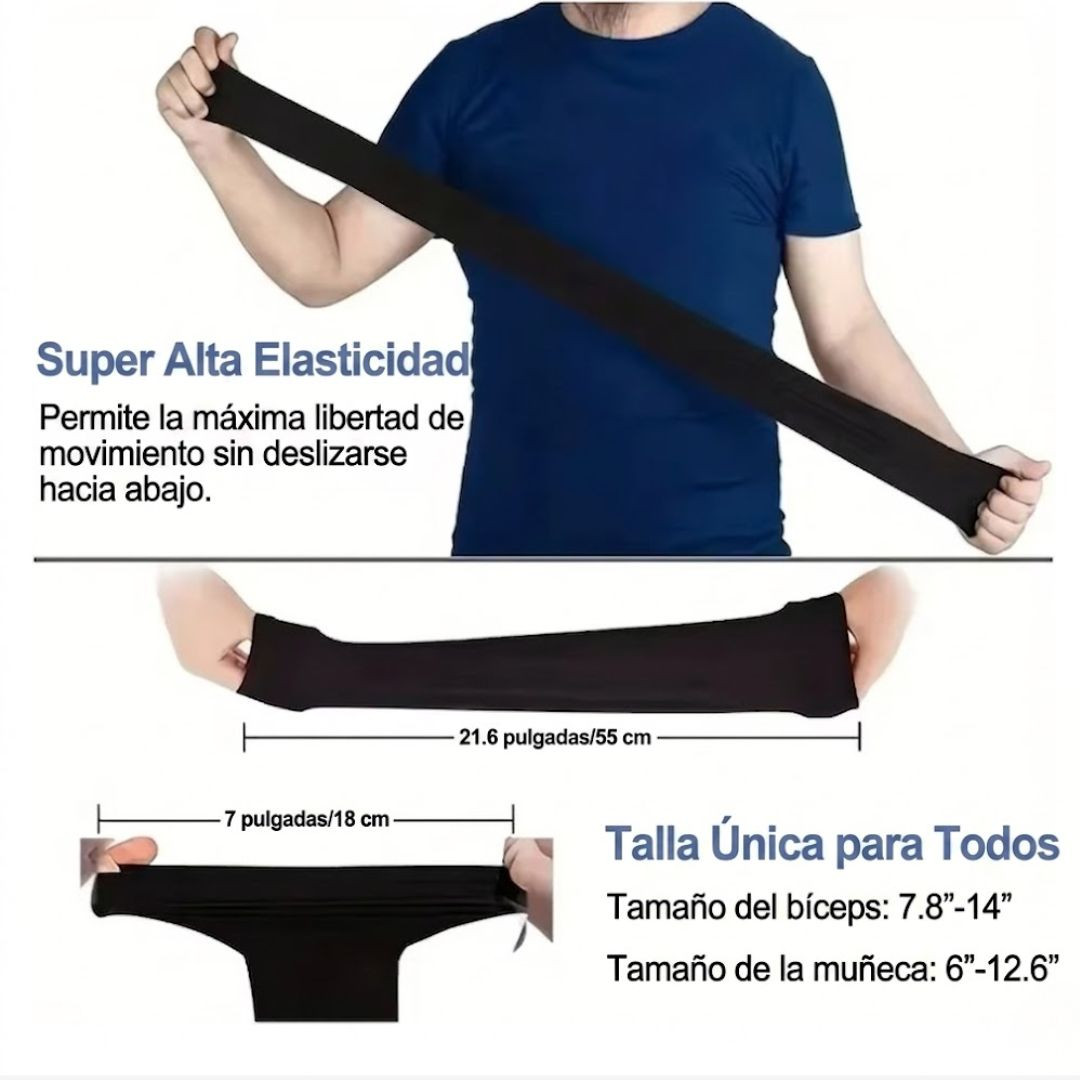 Par de fundas de protección solar transpirables