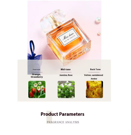 Perfume de marca almizcle para mujer, Perfume en aerosol para flirteo, feromonas, jazmín de larga duración, fragancia ligera afrutada, regalo romántico seductor