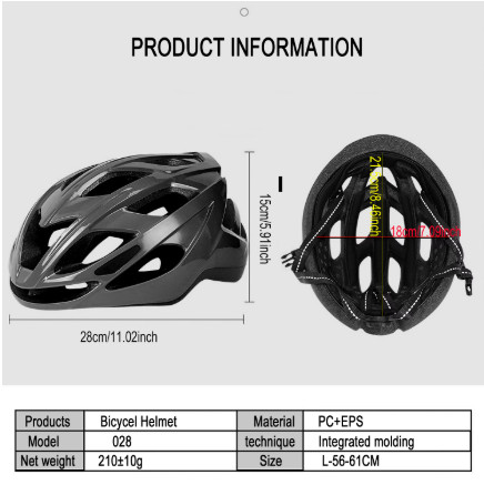 PJT-casco de ciclismo para hombre y mujer, casco ultraligero moldeado integralmente para bicicleta de montaña y carretera