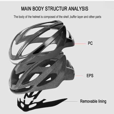 PJT-casco de ciclismo para hombre y mujer, casco ultraligero moldeado integralmente para bicicleta de montaña y carretera