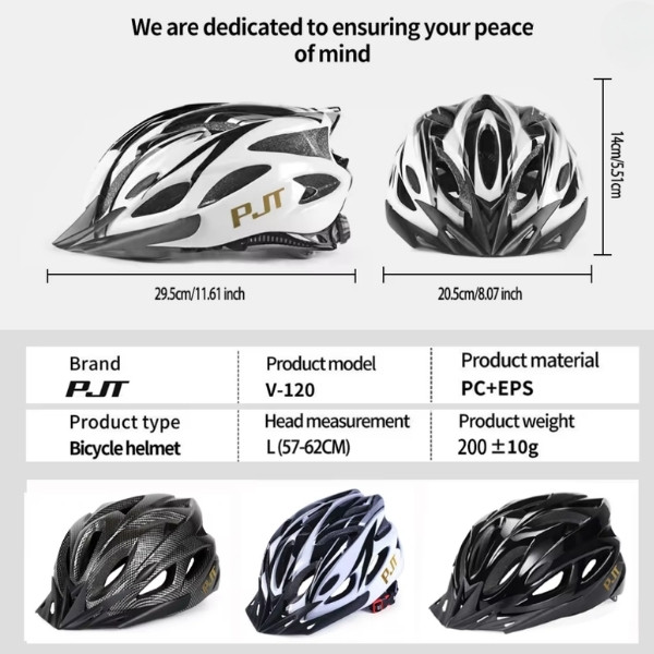 PMT-casco de ciclismo ligero, forro cómodo, seguridad de conducción hueca, protección para la cabeza, casco de bicicleta MTB
