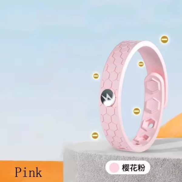 Pulsera de energía ajustable de Gel de sílice Bio, a la moda, iones negativos, antiestático, antifatiga, vehículo deportivo, correa de muñeca para la salud