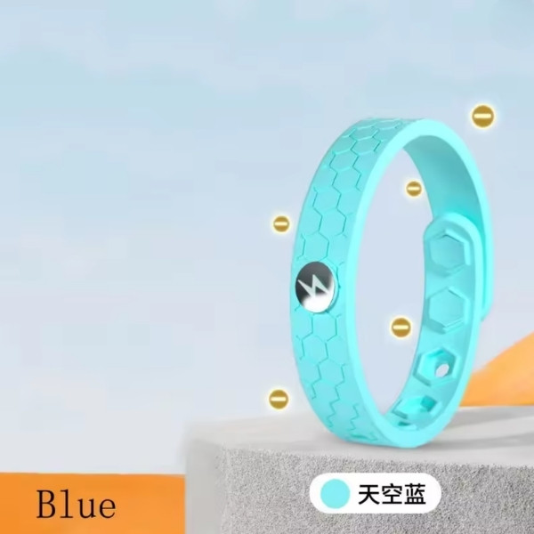Pulsera de energía ajustable de Gel de sílice Bio, a la moda, iones negativos, antiestático, antifatiga, vehículo deportivo, correa de muñeca para la salud