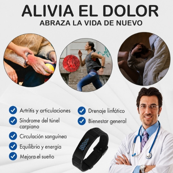 Pulseras deportivas magnéticas de silicona 7 en 1 con imanes energéticos Pulsera de salud impermeable y ajustable para hombres y mujeres