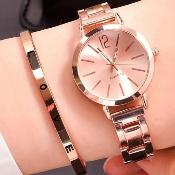 Reloj de lujo con diamantes de imitación para mujer, reloj de pulsera elegante, de cuarzo, femenino