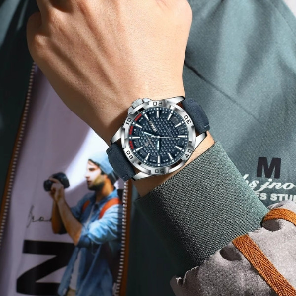 Reloj de pulsera POEDAGAR Original para hombre, Reloj de lujo resistente al agua con fecha luminosa y semana para hombre