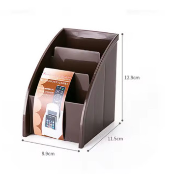 Soporte de almacenamiento para Control remoto, caja organizadora de escritorio, soporte para teléfono móvil, decoración del hogar