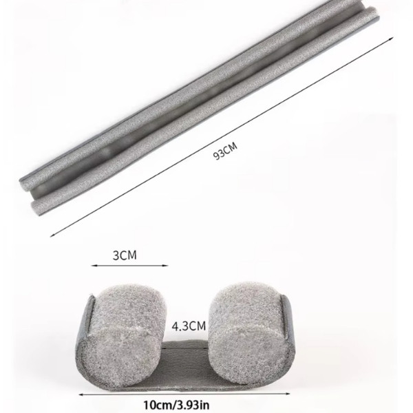 Tapón de tira de sellado inferior de puerta Flexible, protector de burlete para puerta, bloqueador de polvo y viento, tapón sellador, sello de puerta