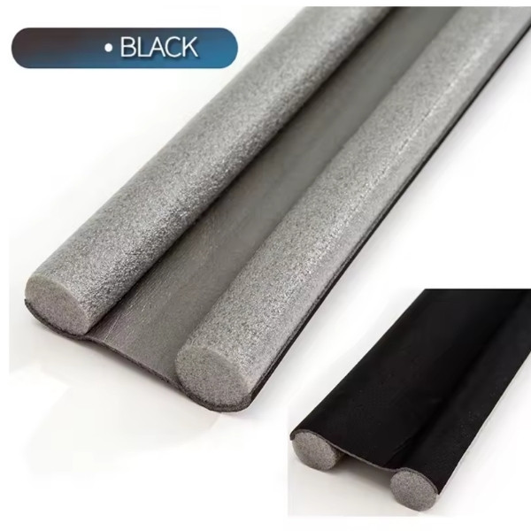 Tapón de tira de sellado inferior de puerta Flexible, protector de burlete para puerta, bloqueador de polvo y viento, tapón sellador, sello de puerta