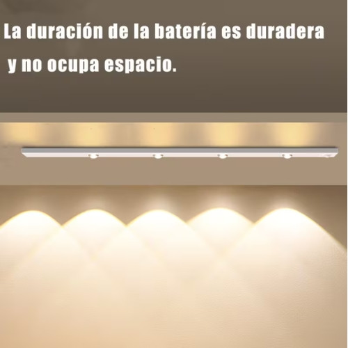 Tira de Luz LED Moderna con Sensor de Movimiento, Luz LED para Gabinetes con Detección de Movimiento