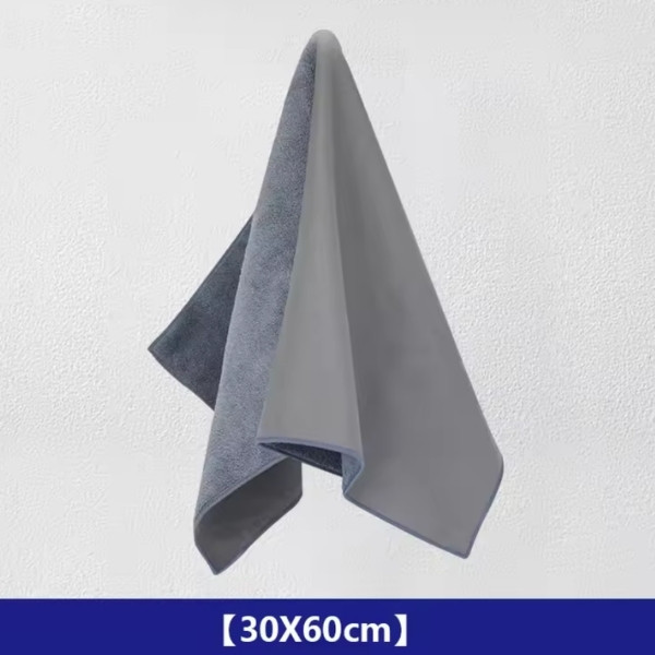 Toalla de lavado de coches de gamuza de alta gama 30x60cm