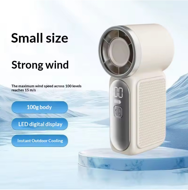 Ventilador portátil, práctico y creativo, miniventilador de bolsillo
