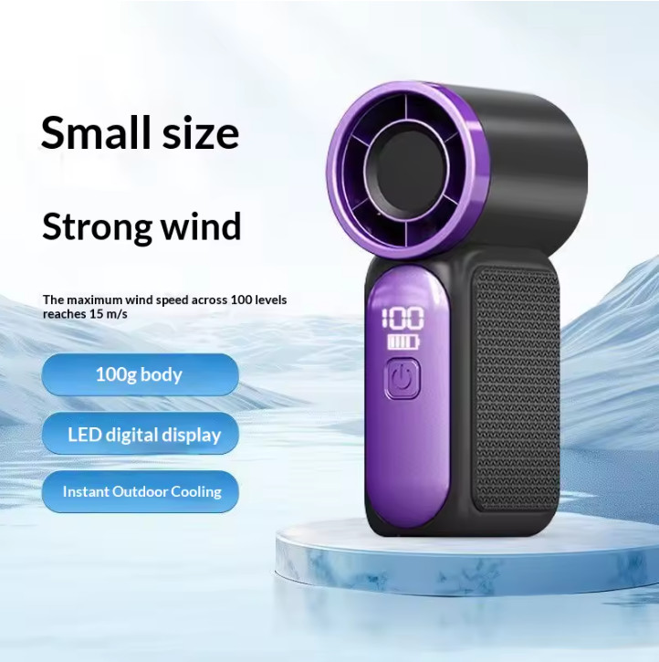 Ventilador portátil, práctico y creativo, miniventilador de bolsillo