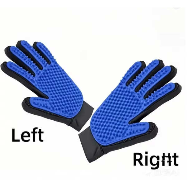Guante para el pelo de mascotas, peine, guante de limpieza para el cuidado de perros y gatos