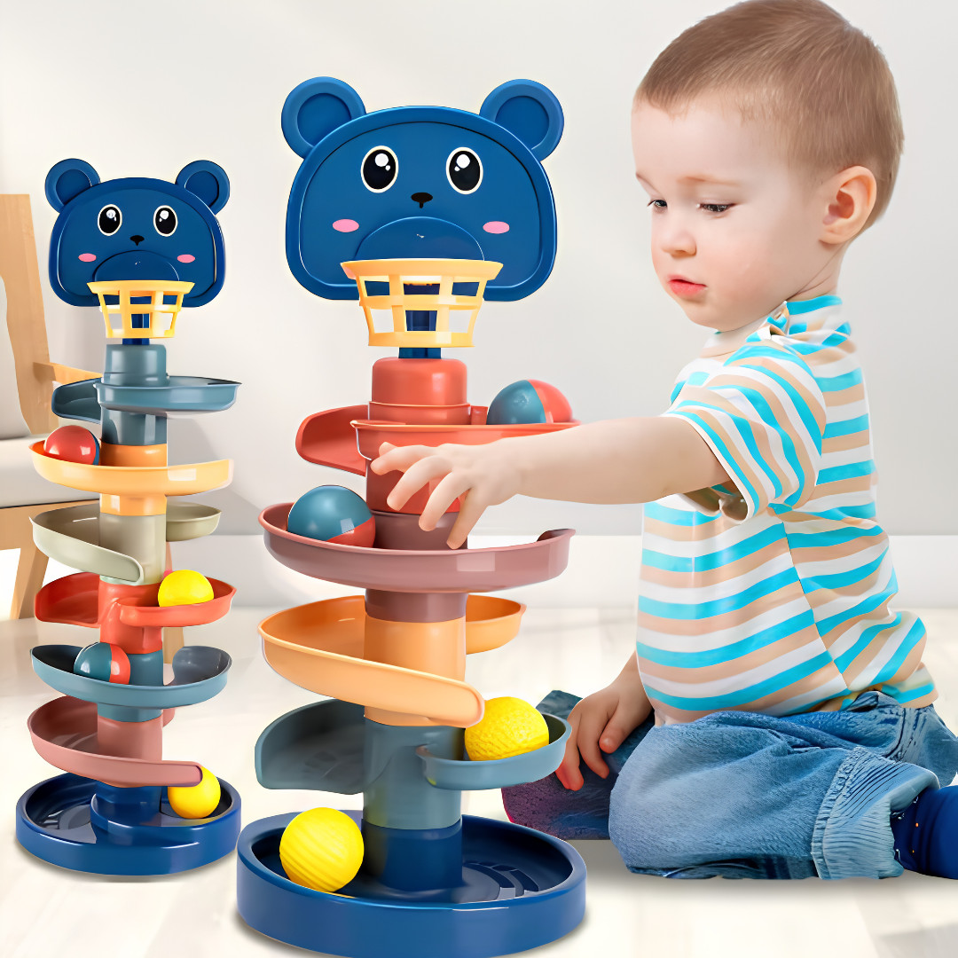 Juego de desarrollo de pelota rodante Montessori