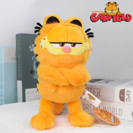 Juguete de peluche Original de gran tamaño, lindo gato Garfield Obese, muñeco de peluche esponjoso, regalos de Navidad y cumpleaños para niños y niñas