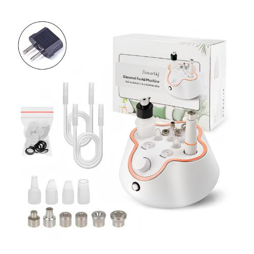 máquina de exfoliación Facial de diamante para uso doméstico, microdermoabrasión profesional, Nano Spray de agua