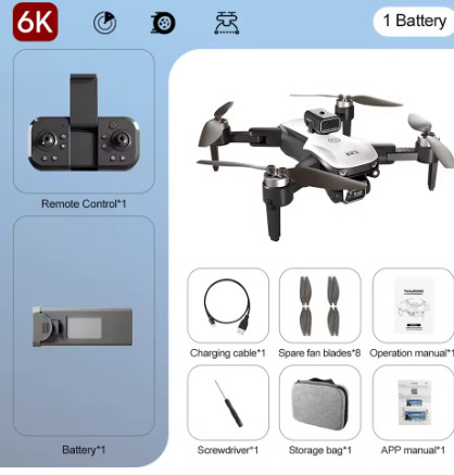 Nuevo Dron S2S 8K profesional HD Cámara Dual sin escobillas para evitar obstáculos fotografía aérea plegable Quadcopter juguetes regalos