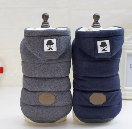Ropa para perros y mascotas de alta calidad, chaqueta gruesa de algodón para invierno, abrigo, disfraces, sudaderas con capucha, ropa para cachorros pequeños, ropa para gatos 2021