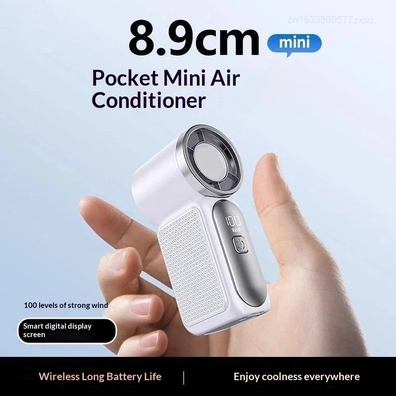 Ventilador portátil, práctico y creativo, miniventilador de bolsillo
