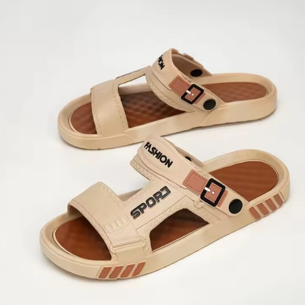 Sandalias para hombre, de playa para conducir, transpirables y resistentes al desgaste.