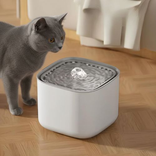 Fuente de agua para gatos de 3L - dispensador de agua eléctrico silencioso USB