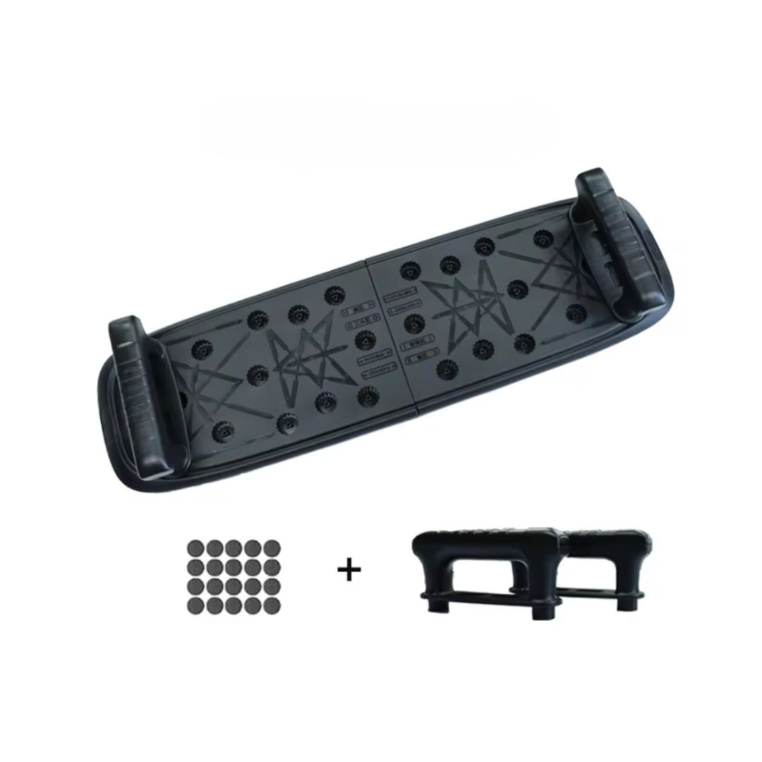 Tabla de flexiones plegable, ejercitador muscular antideslizante