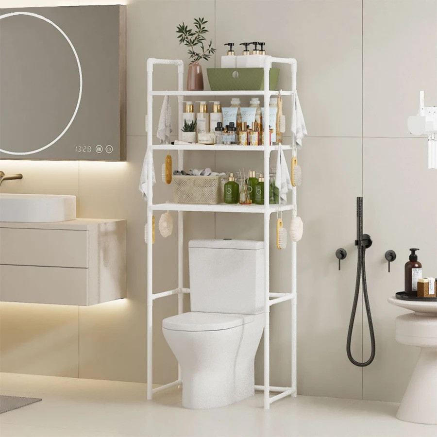 Estante de almacenamiento multifuncional para baño