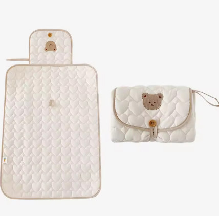 Cambiador de pañales plegable para bebé, impermeable, cambiador de pañales para recién nacido, sábana de cambio de pañales de viaje, ropa de cama, almohadillas para orina transpira