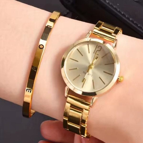 Reloj de lujo con diamantes de imitación para mujer, reloj de pulsera elegante, de cuarzo, femenino