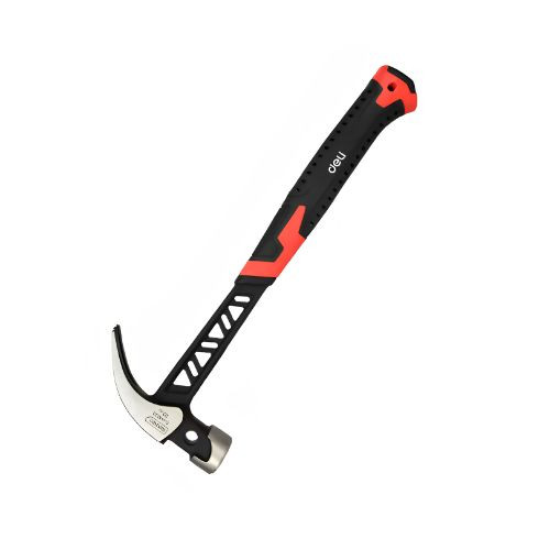 Martillo de Garra de Acero con Alto Contenido de Carbono de 16/20 oz con Amortiguador de Impactos para Electricista