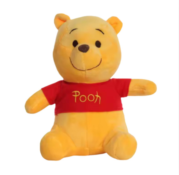 Lindo oso de dibujos animados burro Tigger Piglet cerdo muñeco de peluche cómodo muñeco de trapo sentado pequeño tigre juguete para niños