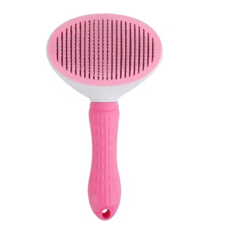 Cepillo para perros y gatos, peine de autolimpieza, removedor de pelo, herramientas de aseo, accesorios para mascotas
