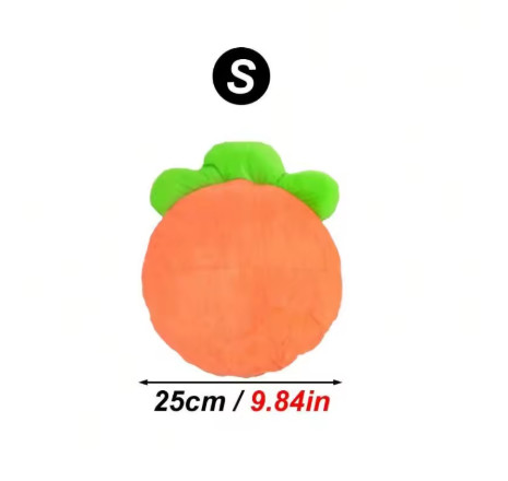 1PC Alfombra Cálida en Forma de Zanahoria para Conejos, Suave y Transpirable, Linda Alfombra de Sofá para Mascotas, Pequeños Animales, Hámster, Conejo, Cachorro, Gato, Cama para Do