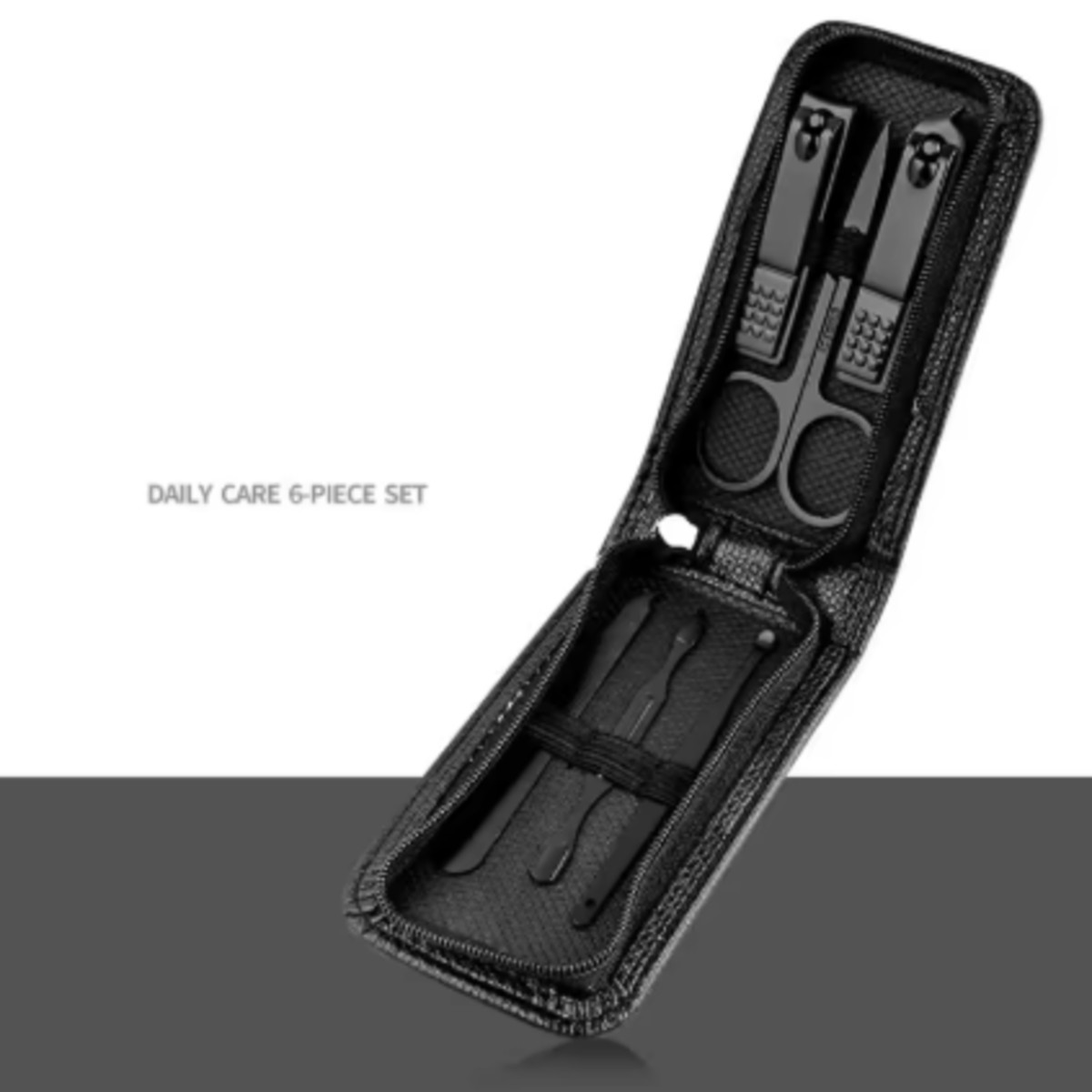 Juego de tijeras de uñas para hombre y mujer, cortaúñas especial de gama alta para el hogar, herramientas de belleza de manicura, 6 piezas portátiles para el hogar