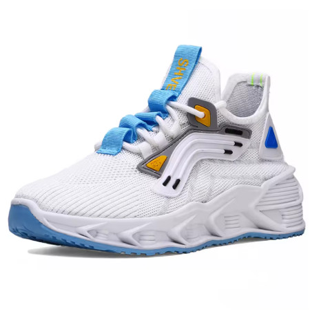 Zapatos de Tenis para Hombres para Caminar y Correr Transpirable Zapato Urbano Shendy Vendy de Moda Ligero y Transpirable con Punta Redonda y Suela Antideslizante