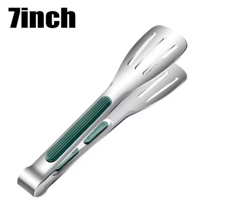 Pinzas antideslizantes de acero inoxidable para alimentos, Clip para carne, ensalada, pan, parrilla para barbacoa, abrazadera para Buffet, herramientas de cocina.