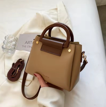 Bolso Bandolera Moderno Y Versátil Bolso Tipo Cubo Portátil 2 piezas #8767