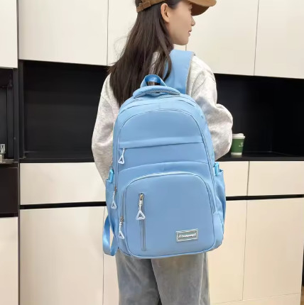 Mochila Linda para Niñas de 3 a 6 Grado, Estudiantes de Secundaria y Universitarias, Otoño Invierno, Bolso de Doble Asa